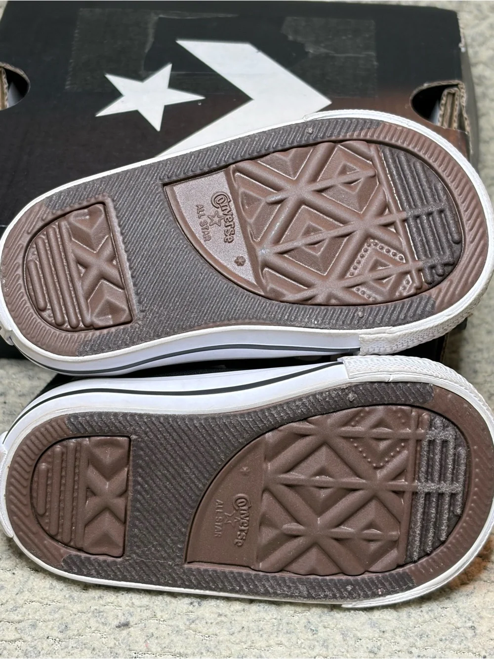 Converse Black High-Top Sneakers with Custom Painted Graphics